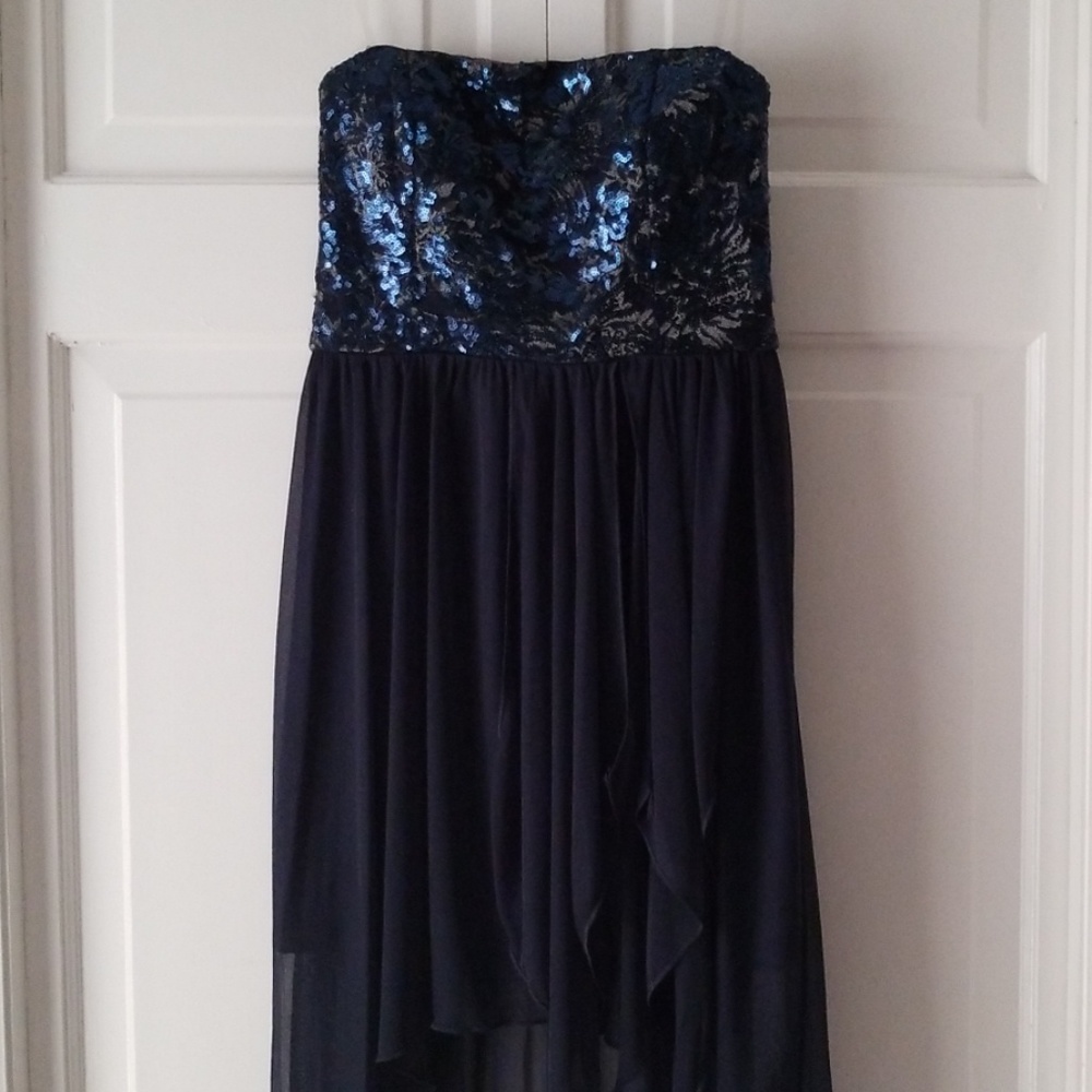 Mymichelle navy blue dress (size 3)